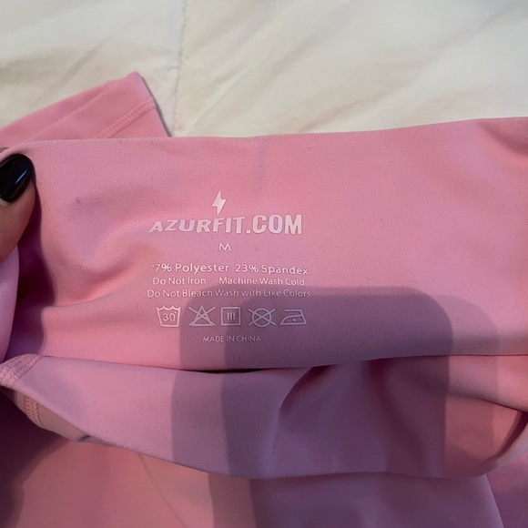 AZUR FIT baby pink leggings - Picture 2 of 2